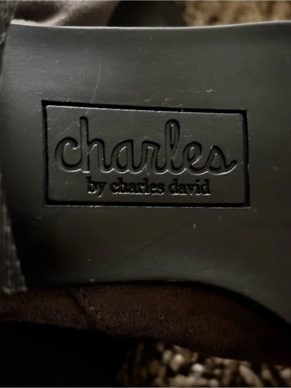 NWOT ~ Charles by Charles David Gray Suede Over-the-Knee Boots